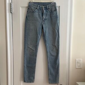 Acne Studios Women’s Light Blue Straight Jeans - Size EUR 25/34